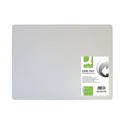 Q-CONNECT onderlegger, ft 53 x 40 cm, transparant