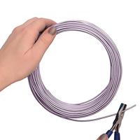 Vaessen Creative • aluminiumdraad 500g 37mx2,5mm soft lilac - thumbnail
