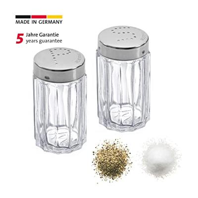 Westmark peper en zout set glas/rvs