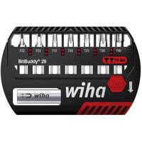Wiha Bitset BitBuddy® TY-bit 29 mm Pozidriv, TORX® 9-delig 1/4" C6,3 - 42139 - 42139 - thumbnail