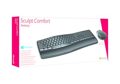 Microsoft Sculpt Comfort Desktop toetsenbord RF Draadloos QWERTY Zwart