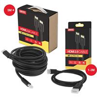 UNITEK Y-C138M HDMI kabel 2 m HDMI Type A (Standaard) Zwart - thumbnail