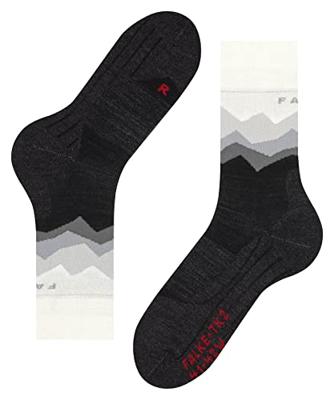 Falke Tk2 Trend Crest Dames Sok Black 35-36 Falke Tk2 Trend Crest Dames Sok Black 35-36
