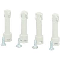 Fibox Grey screw set, High cover (25-100 mm) High base (50-125 mm) Schroefset 1 set(s) - thumbnail