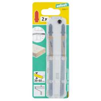 Wolfcraft Decoupeerzaagblad | HCS | L=130mm | T-Schaft | 2 stuks - 2324000 - thumbnail