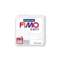 Boetseerklei Fimo soft 57 gram wit | 6 stuks - thumbnail