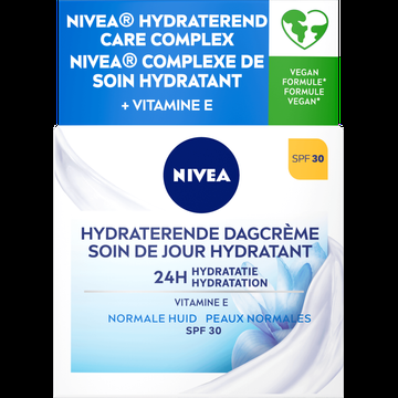 NIVEA Hydraterende Dagcreme SPF30 50ml Gezichtscreme Met vitamine E Normale huid bij Jumbo