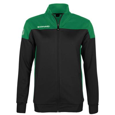 Stanno 408603 Pride Full Zip Ladies Jacket - Black-Green - L