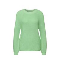 Street One gebreide trui lichtgroen - thumbnail