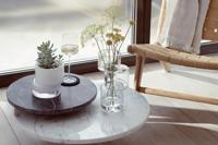 L.S.A. Tier Kandelaar met Kaars 13,5 cm - thumbnail