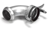 Dallai bocht 90gr (kort) V-deel x M-deel - type C - verzinkt -108 mm - thumbnail