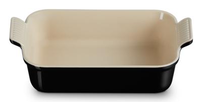 LE CREUSET - Aardewerk - Ovenschaal 26cm 2,40l Zwart
