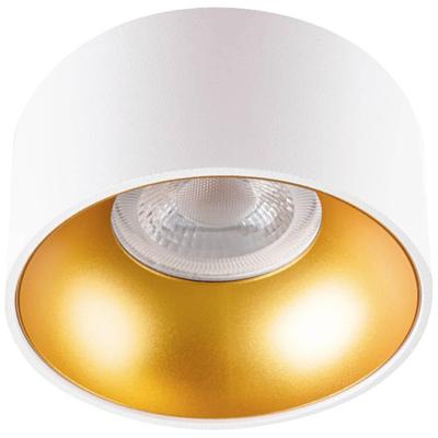 Kanlux 27576 Riti Plafondlamp GU10, Par 16 Goud (mat), Wit (mat) Kanlux 27576 Riti Plafondlamp GU10, Par 16 Goud (mat), Wit (mat)