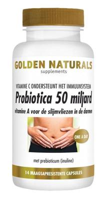 Golden Naturals Probiotica 50 Miljard Capsules Golden Naturals Probiotica 50 Miljard Capsules
