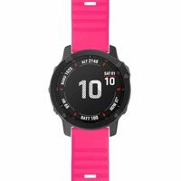 By Qubix - Siliconen bandje - Roze - Compatible met Garmin Tactix 8-51mm - Compatible Garmin bandje - thumbnail