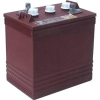 Trojan T-105UT, BCI GC2 Loodaccu 6 V 225 Ah Loodzuur (b x h x d) 262 x 274 x 177 mm M8-schroefaansluiting Cyclusbestendig, Onderhoudsarm - thumbnail