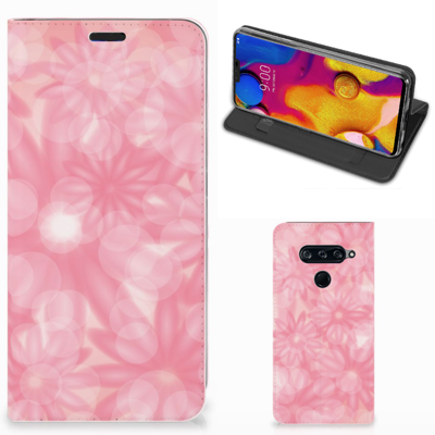 LG V40 Thinq Smart Cover Spring Flowers LG V40 Thinq Smart Cover Spring Flowers