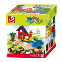 Sluban Kiddy Bricks: basisbouwstenen (M38 B0502) - thumbnail