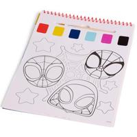 Canenco Spidey water verfset boek - incl kwast - thumbnail