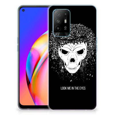 Silicone Back Case OPPO A94 5G | Reno5 Z Skull Hair Silicone Back Case OPPO A94 5G | Reno5 Z Skull Hair