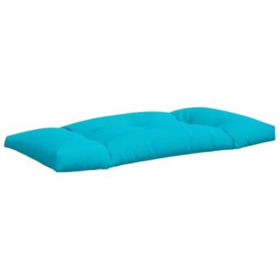 VidaXL Palletkussens 2 st oxford stof turquoise