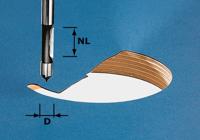 Festool HW S8 D8/19 Freesbit Boorfrees S 8mm 8x19mm - 491037 - thumbnail