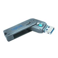 LogiLink USB-A-poortslot USB PORT LOCK, 1 KEY Zilver, Blauw Sleutelslot Incl. 1 sleutel AU0044 - thumbnail