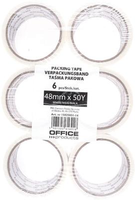 OFFICE products verpakkingstape, ft 48 mm x 46 m, wit