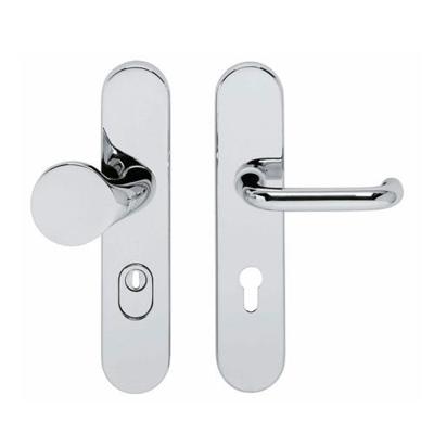 Intersteel Veiligheidsbeslag SKG3 ovaal greep/kruk PC72mm met kerntrekbeveiliging - chroom Intersteel Veiligheidsbeslag SKG3 ovaal greep/kruk PC72mm met kerntrekbeveiliging - chroom