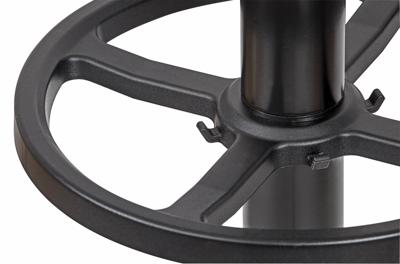 Kapstok maul grando stnd 175cm 16 haken zw ral9004