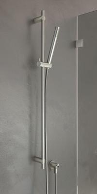 Hotbath Archie Glijstang 90 cm Met Wanduitlaat Doucheslang 150 cm En Handdouche RVS 316 AR307IX
