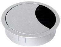 Bachmann 930.300 Kabeldoorvoering Rond Diameter montagegat 80 mm Zinkspuitgietwerk Zilver 1 stuk(s) - thumbnail