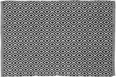 Sealskin Badmat Trellis 60x90 cm Katoen Zwart