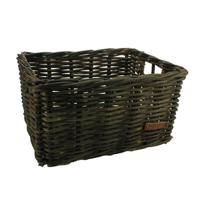 Rieten Fietsmand Zwart Maat XtraLarge - thumbnail