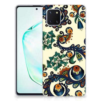 Siliconen Hoesje Samsung Galaxy Note 10 Lite Barok Flower Siliconen Hoesje Samsung Galaxy Note 10 Lite Barok Flower