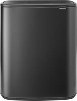 Brabantia Bo touch bin, 60 liter confident grey - thumbnail