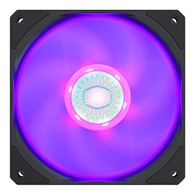 Cooler Master mfx-b2dn-18npc-r1 sickleflow 120 rgb, 4-pin, 120mm, rifle, 650-1800 rpm, 8 - 27 dba