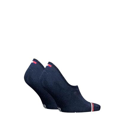 Tommy Hilfiger 2-paar Iconic sneakersokken - Footies die niet afzakken - Dames en heren