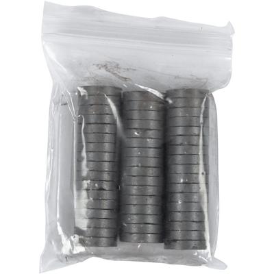Creativ Company Magneet, d 14,5 mm, dikte 3 mm, 50 stuk/ 1 doos