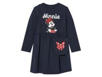 Kinder jurk met tasje (Marineblauw, 122/128) - thumbnail