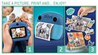 Instant Camera - HI TECH - PRINT CAM - STITCH - Dubbele lens, effecten en frames, direct printen - thumbnail