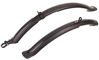 OXC Mudstop 1 Hybrid Set Spatbord 45mm - Zwart