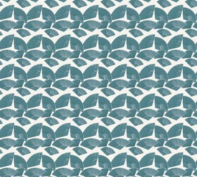 AS Creation Karl Lagerfeld Blauw behang | 378472