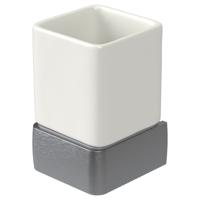 Haceka Aline Glashouder aluminium Geborsteld Grijs 1196893 - thumbnail