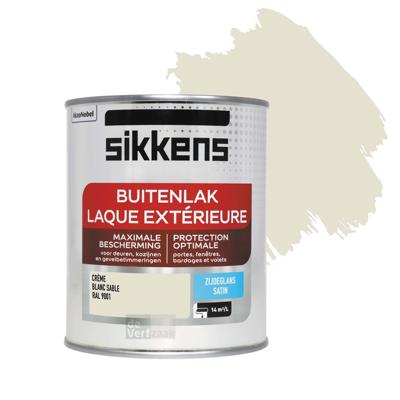 Sikkens Buitenlak Zijdeglans - RAL 9001