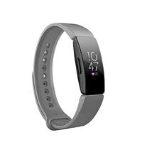 Fitbit Inspire 1 / HR / Ace 2 siliconen bandje - Maat: Large - Grijs - thumbnail