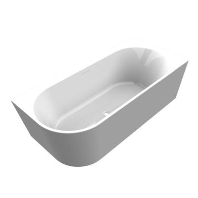 Ligbad Arcqua Santo Back To Wall 178x80 Acryl Glans Wit Rechts Arcqua