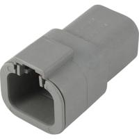 TE Connectivity DTP04-4P-C015 Male behuizing (kabel) DTP Totaal aantal polen: 4 Inhoud: 1 stuk(s) - thumbnail