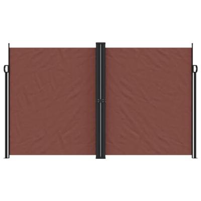 Windscherm uittrekbaar 200x1000 cm bruin Windscherm uittrekbaar 200x1000 cm bruin