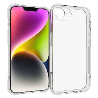 Lunso iPhone 16e - TPU Backcover hoes - Transparant